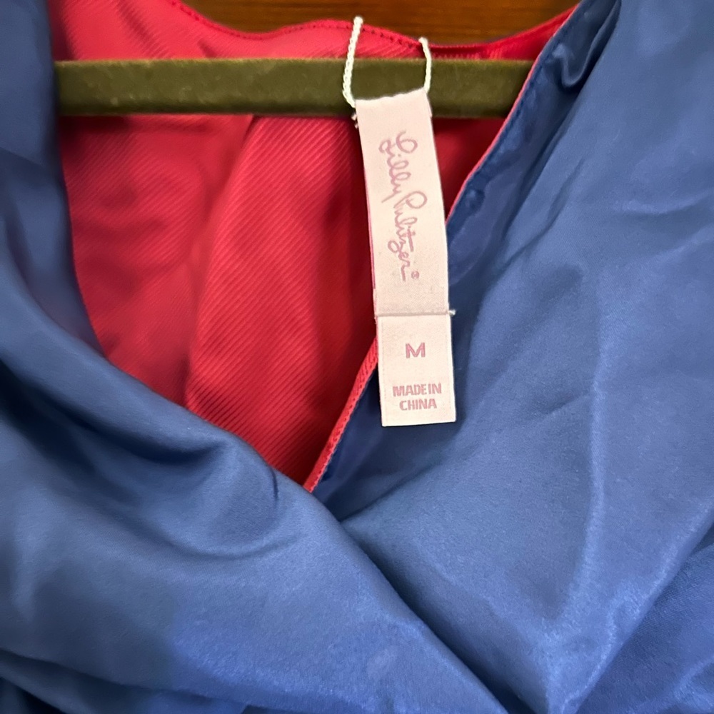 🐦 🦜 Lilly Pulitzer rare reversible two in one dress size medium BOOTY CAW - Picture 9 of 10